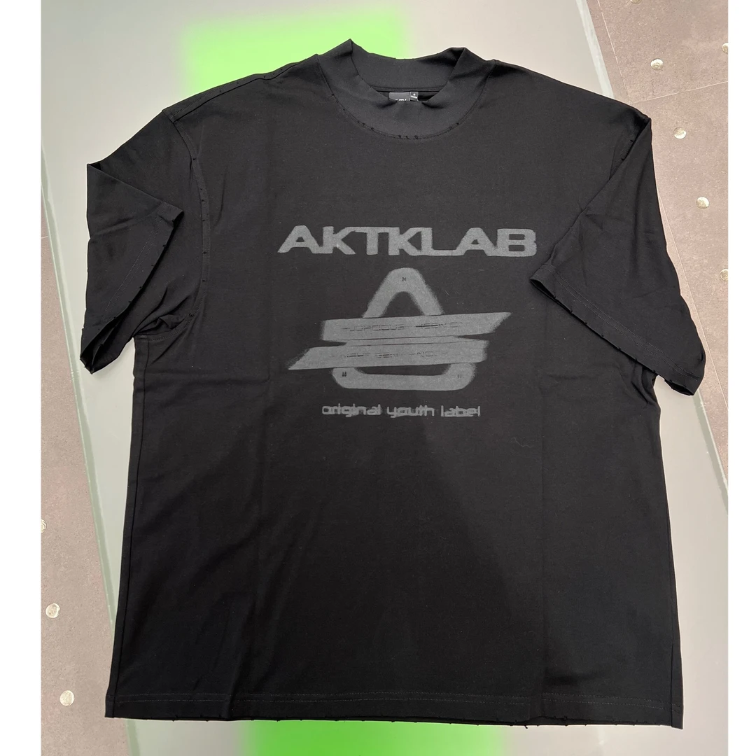 AKTK印花短袖LOGO T恤