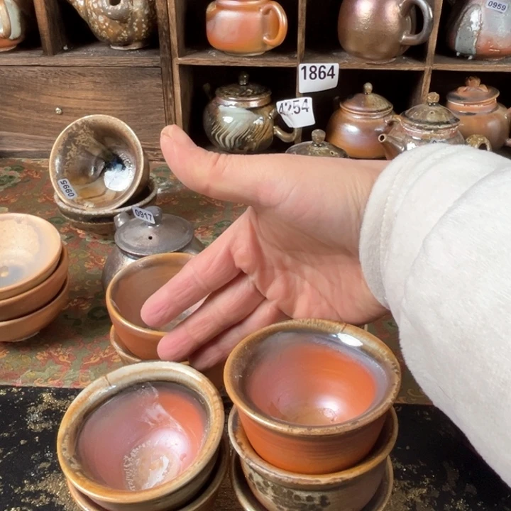 壶y****）柴烧茶器主人杯