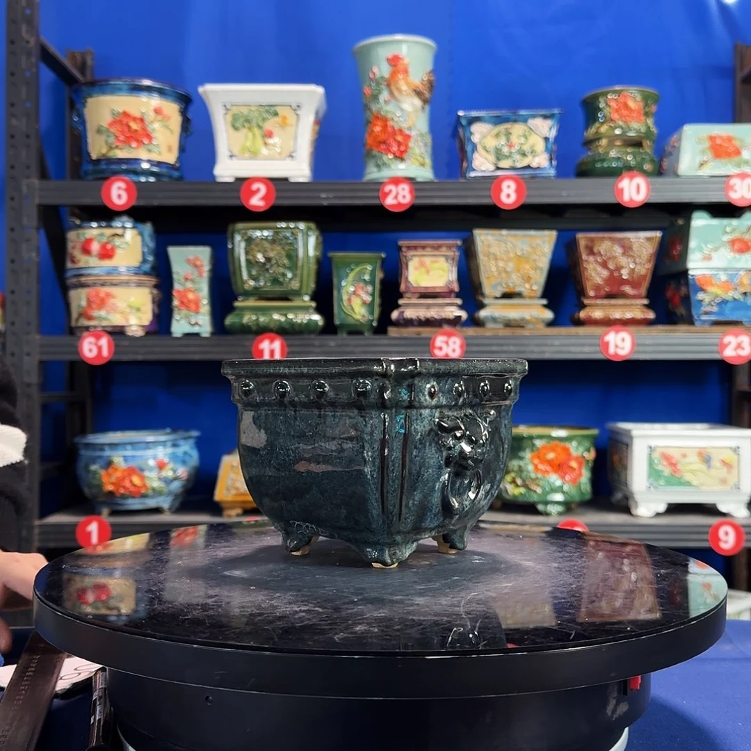 9000石湾微瑕窑变随机外口15内深10