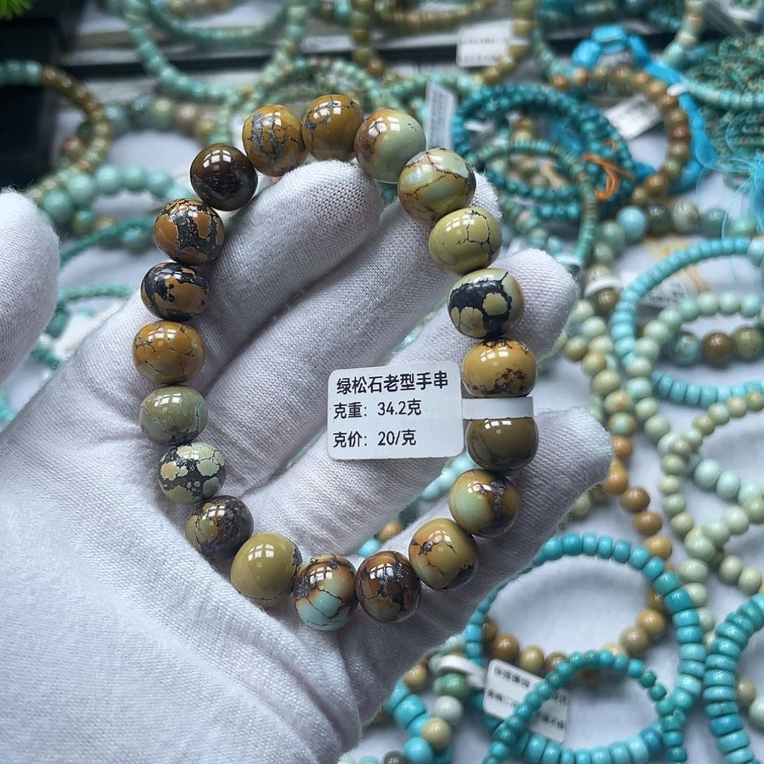 未镶嵌绿松石珠宝奇石11+