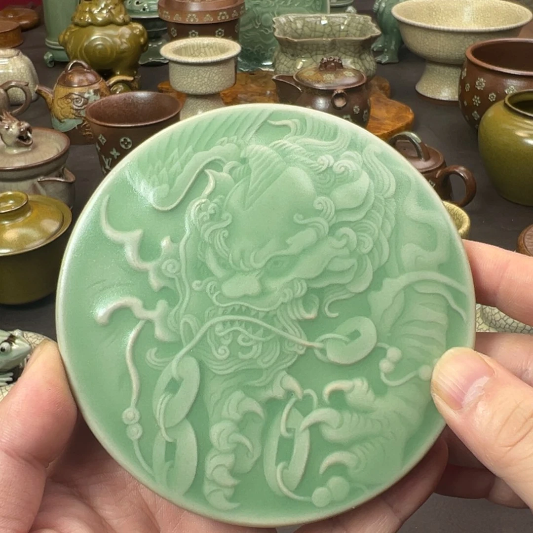 青瓷茶器青瓷茶器微瑕