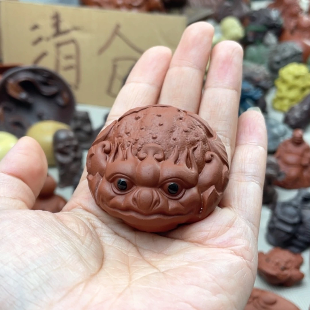 【闪购商品】紫砂茶宠紫砂金蟾
