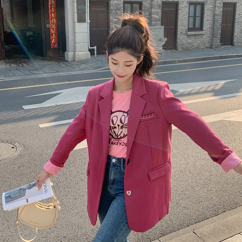 今年流行西装外套女气质高级感早秋新款时尚休闲西服上衣