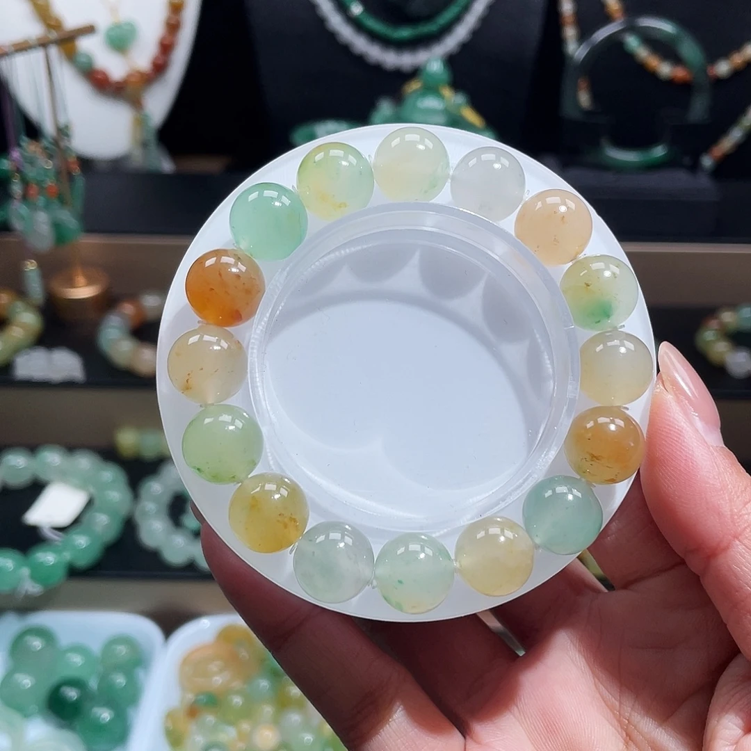 石英质玉合金手链