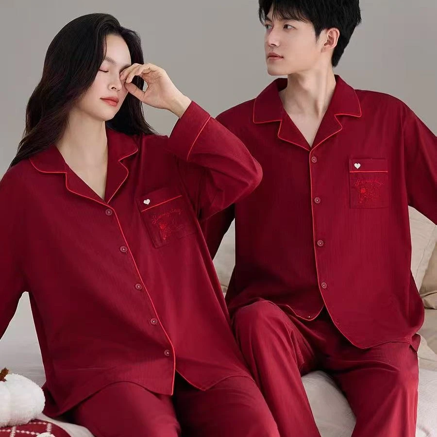 男款/小爱心翻领家居套装262264/奥维