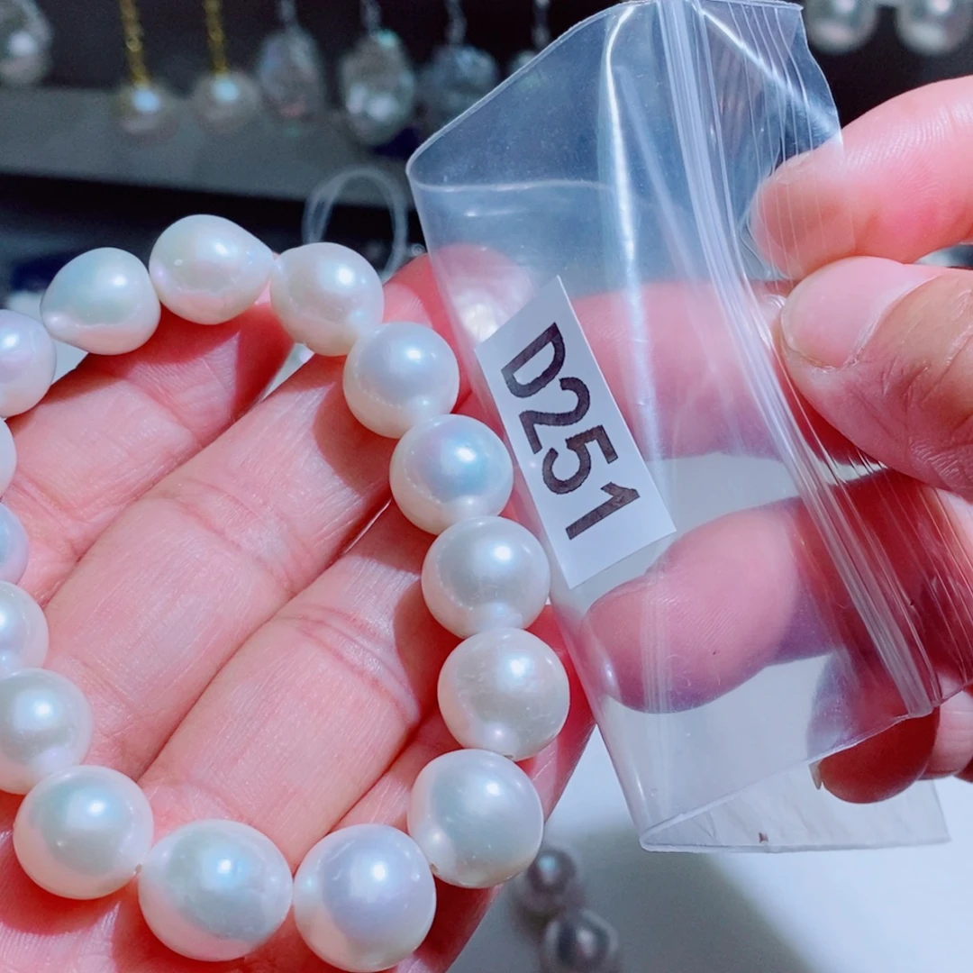 ****银S925镶嵌其他淡水珍珠