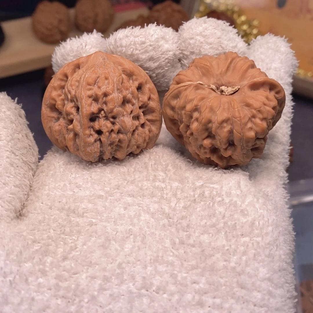 文玩核桃把件走色快速系列40尺平谷凹底A402