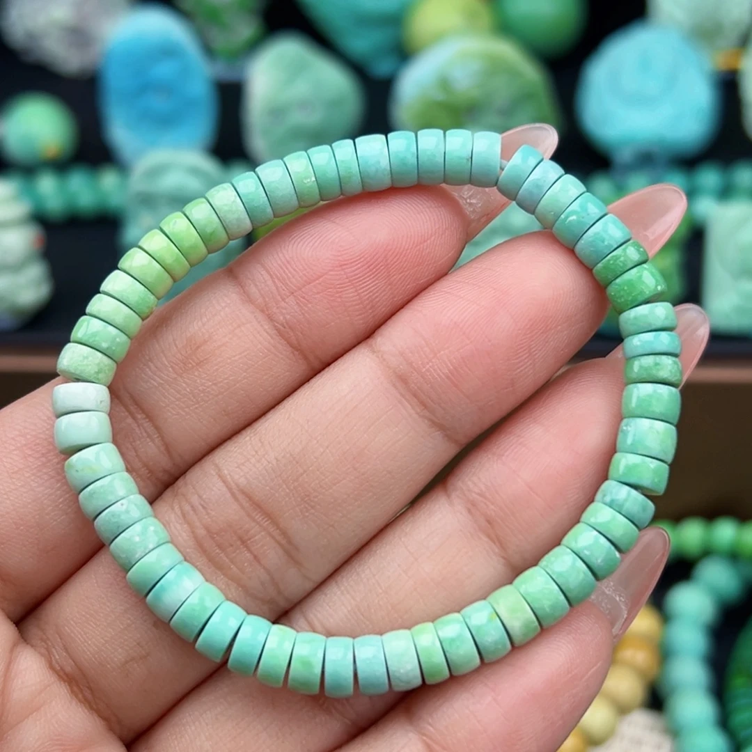 未镶嵌绿松石绿松石主播璐璐