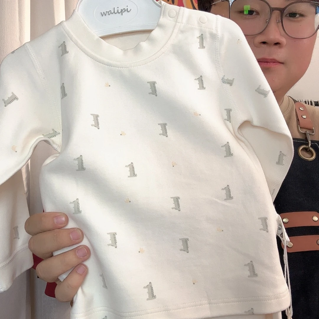 M***k小鳄鱼长袖分体90