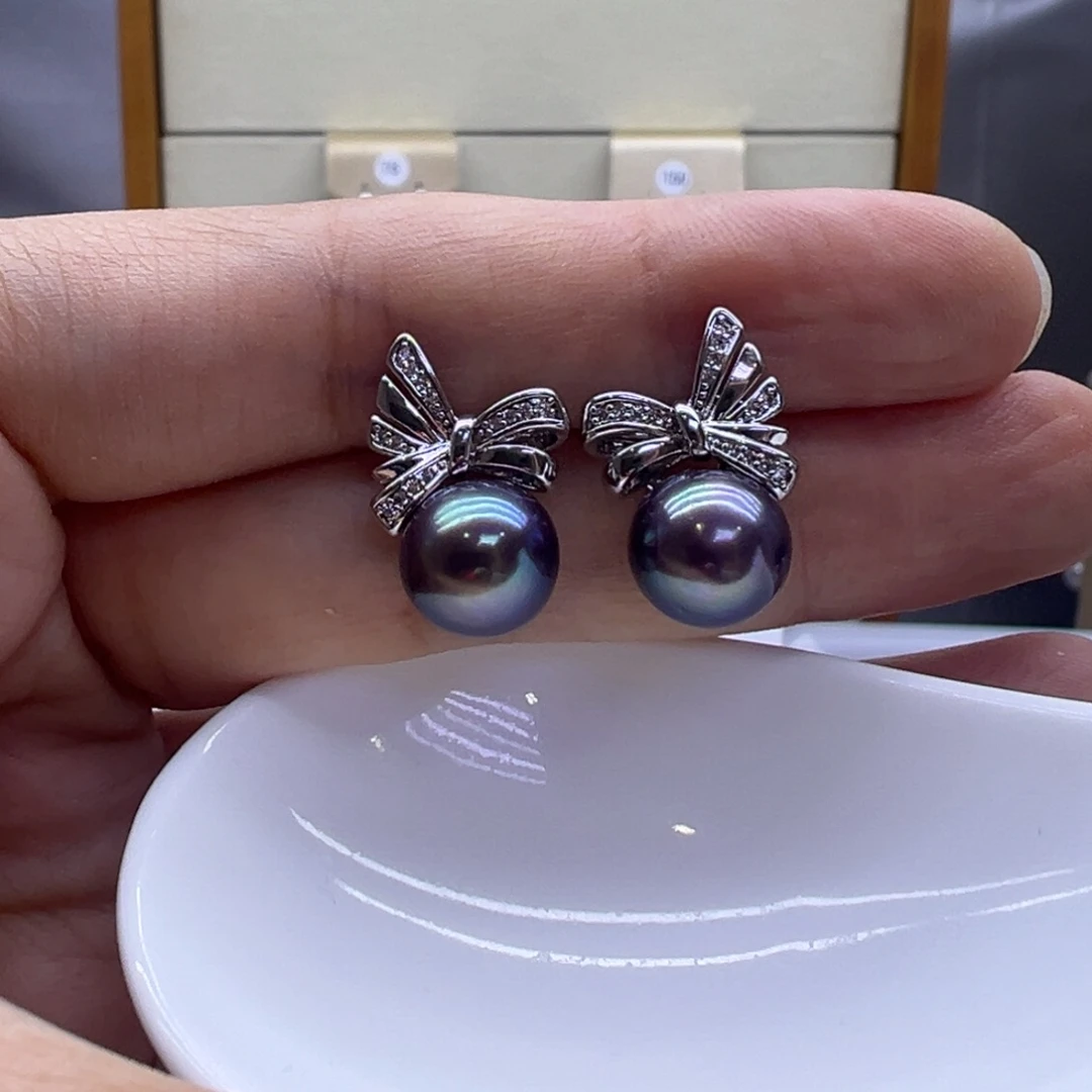 未镶嵌淡水珍珠耳饰