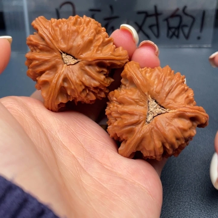 啷***个吊坠文玩核桃白狮子