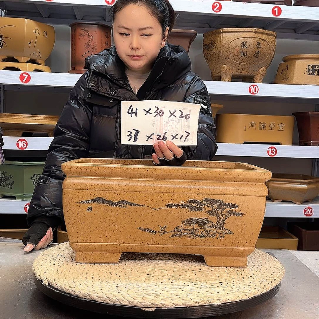 紫砂花盆紫砂花盆