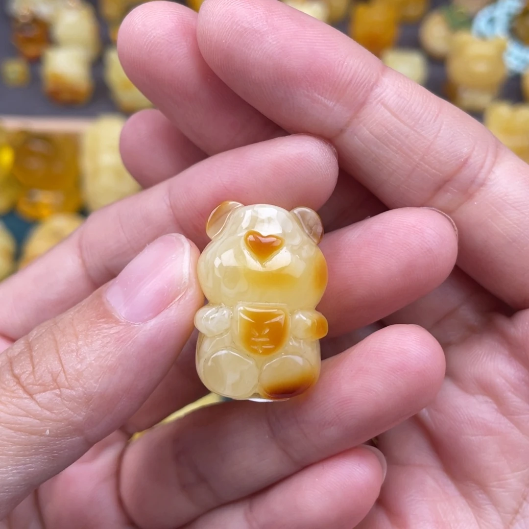 裸石琥珀未镶嵌蜜蜡