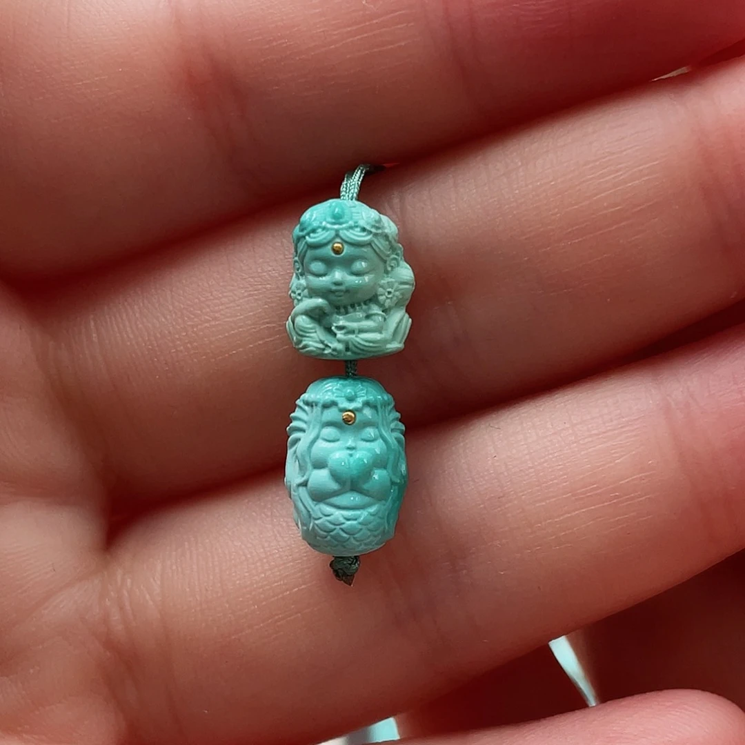 绿松石颈饰未镶嵌