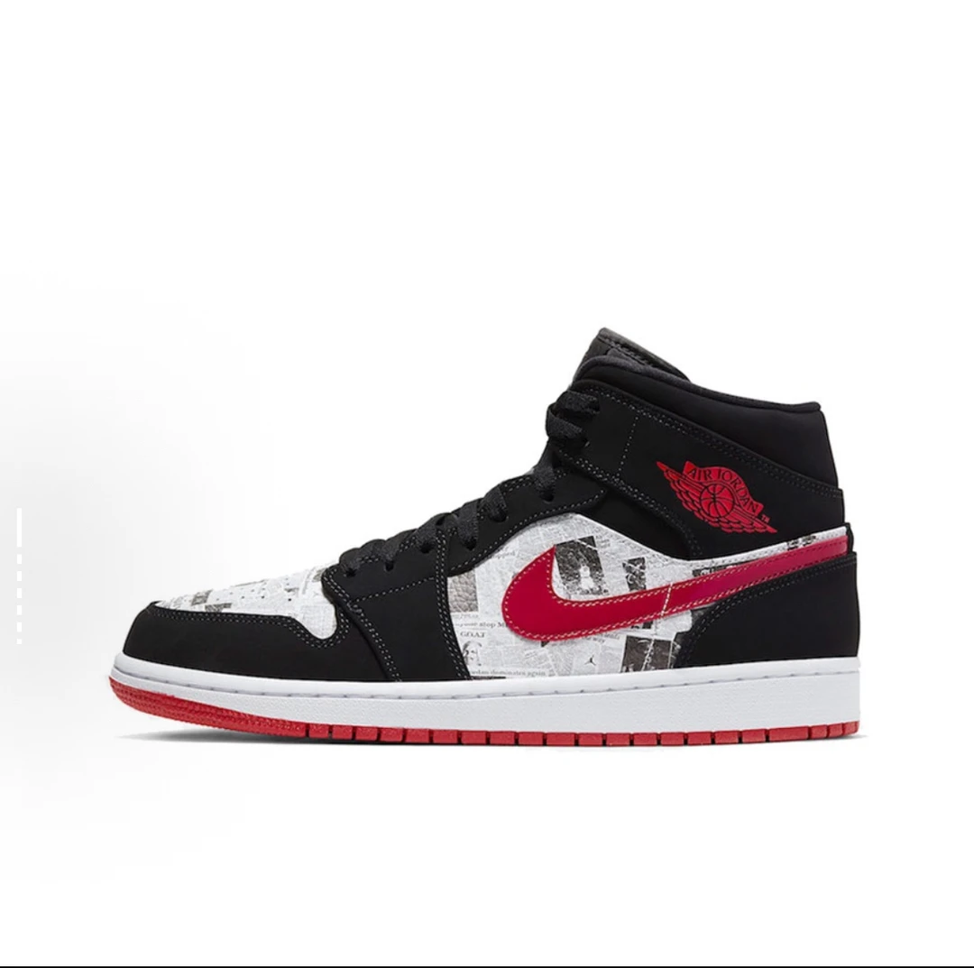 42.5码 AJ1报纸 复古 852542-061 孤品