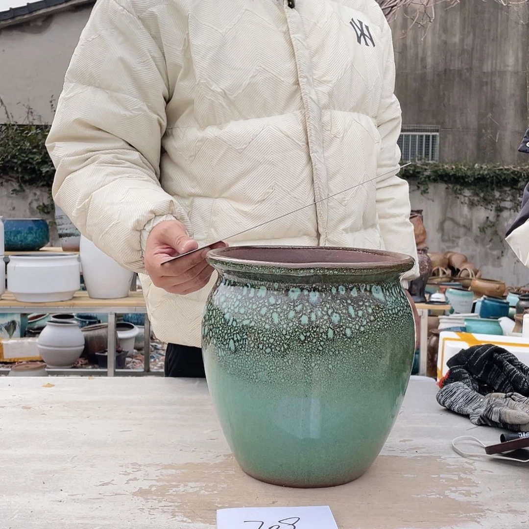 紫砂花盆王嫂花盆直播0307-709