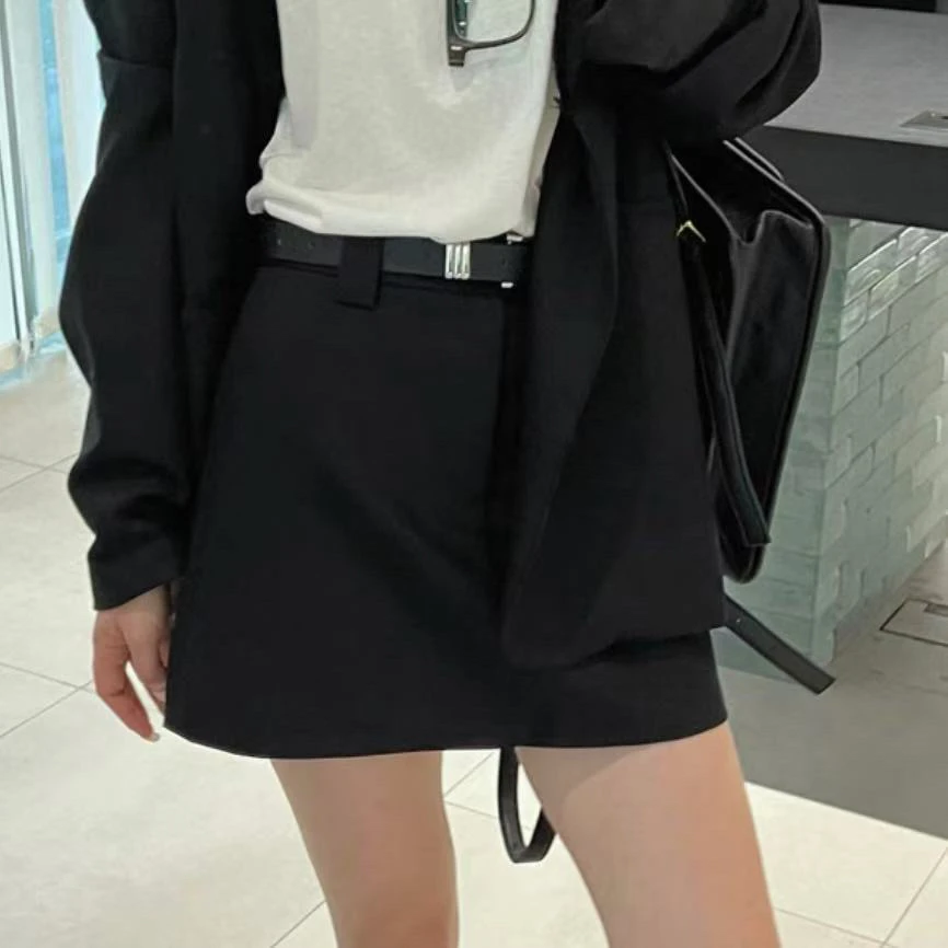 2025秋季新款欧货女装修身显瘦高级感百搭短裙