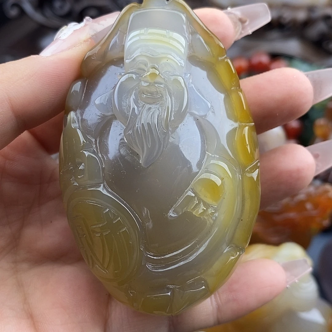 玛瑙/玉髓未镶嵌颈饰