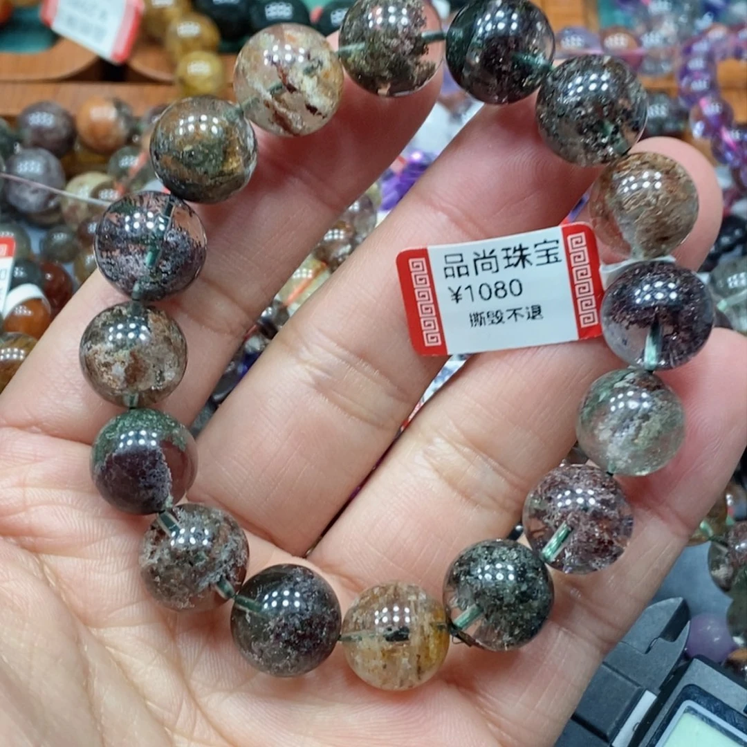 水晶手串未镶嵌天然