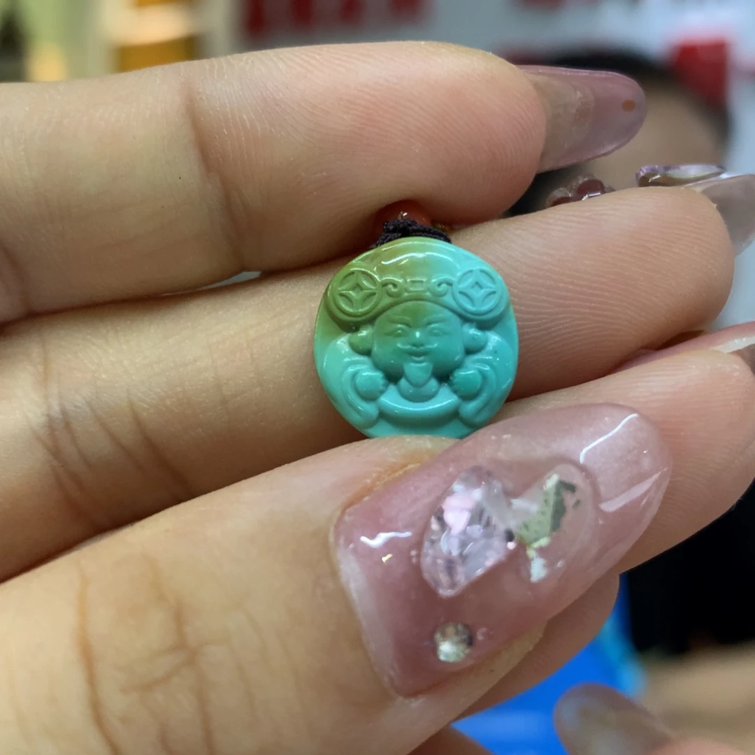 绿松石未镶嵌配饰