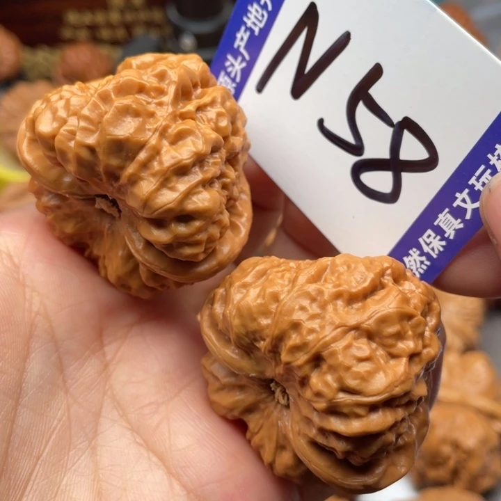 桃核把件蛙蛙43尺