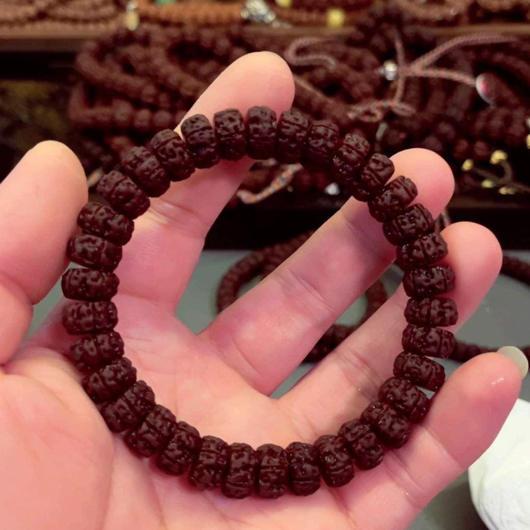 金刚菩提手串11龙切纯血老树王单圈