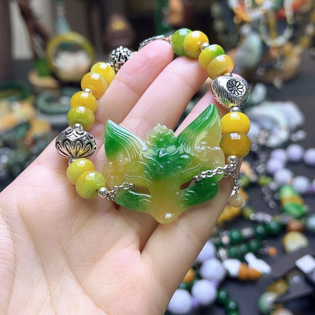 *****翡翠未镶嵌手链299