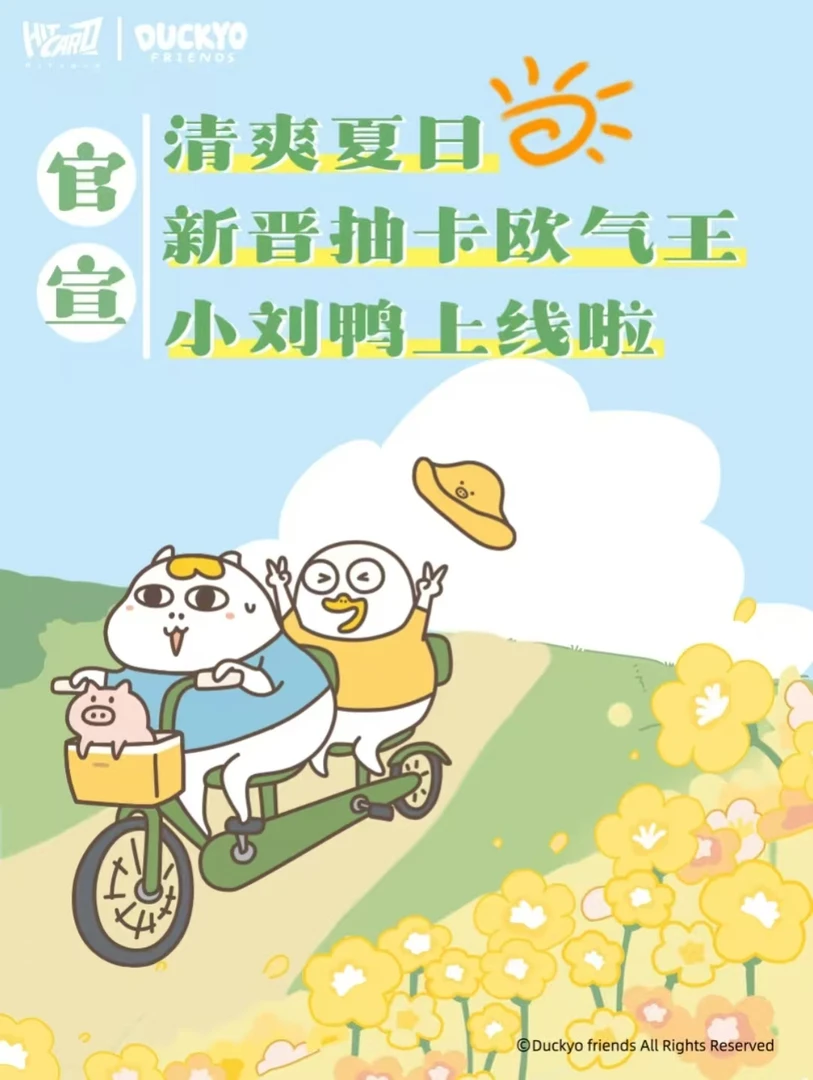 【对对碰】小刘鸭收藏卡「Today 系列」