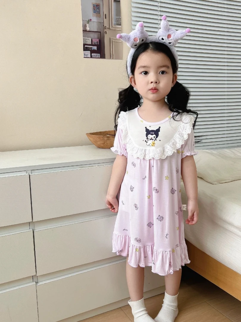 【女童7分袖9分裤】家居服