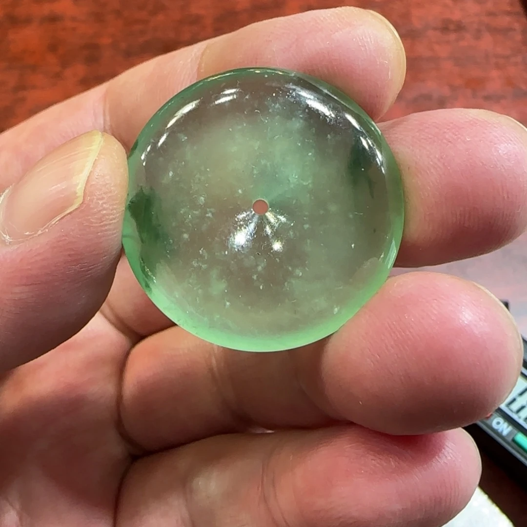 定制翡翠未镶嵌翡翠平安扣