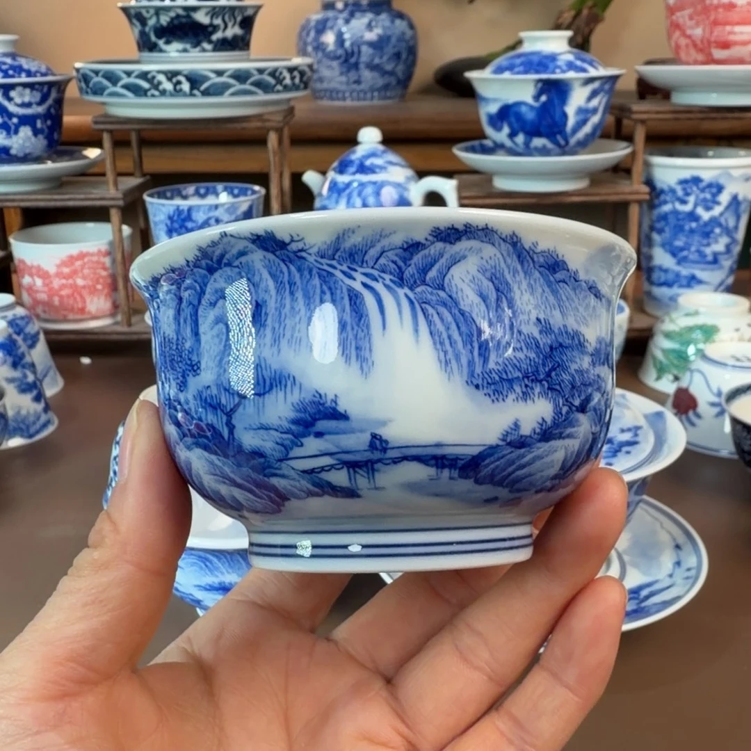 景德镇陶瓷手工手绘