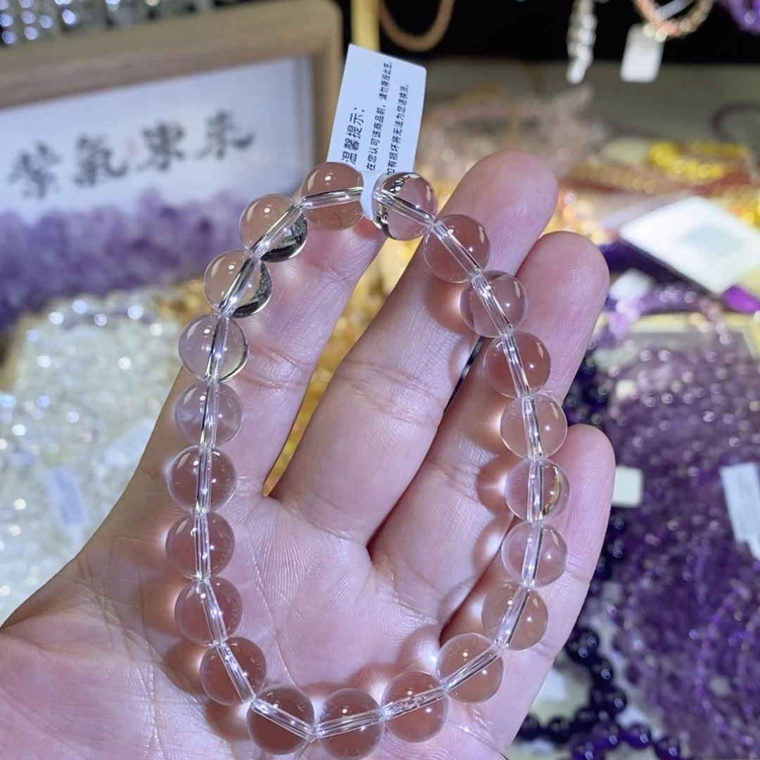 水晶手链未镶嵌白水晶卡9