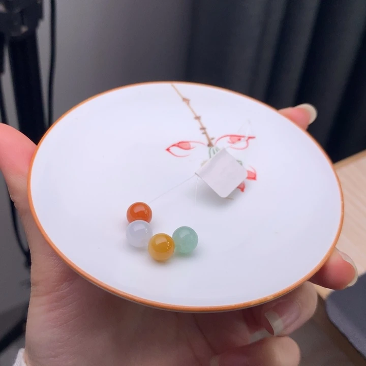 翡翠未镶嵌手链翡翠y2110 卡7.6