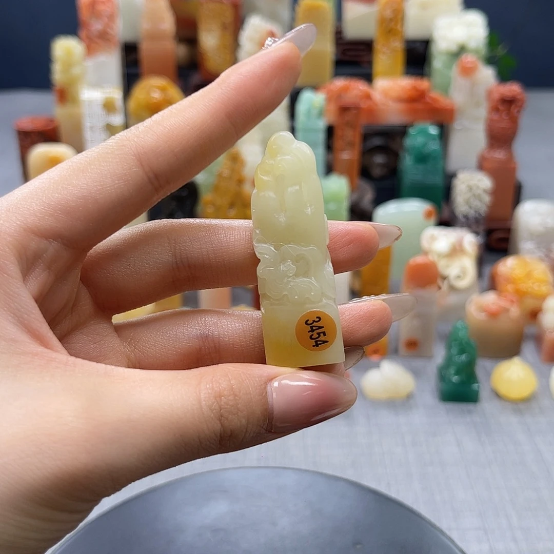 昌化石印石包邮包刻3454