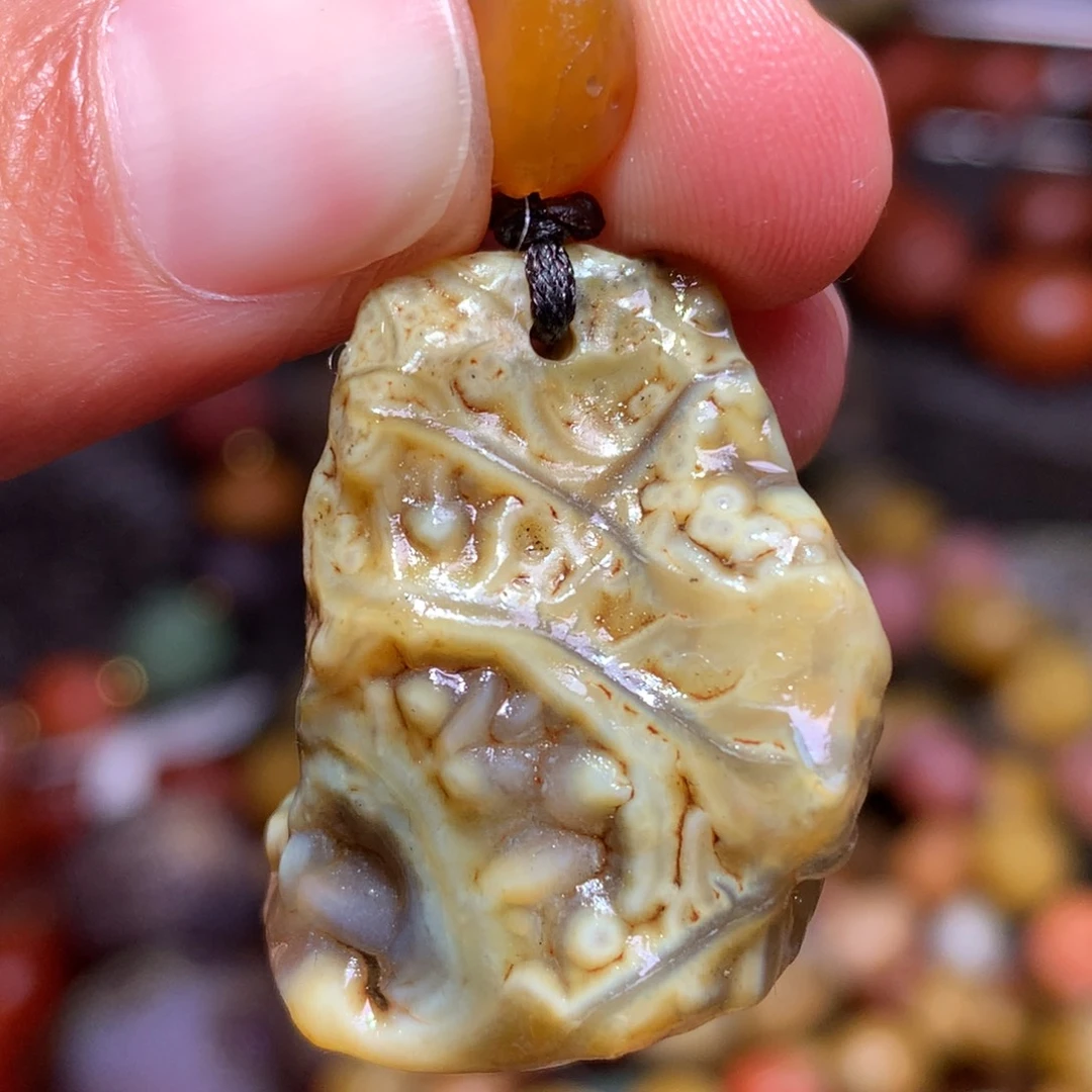 未镶嵌玛瑙/玉髓珠宝半成品