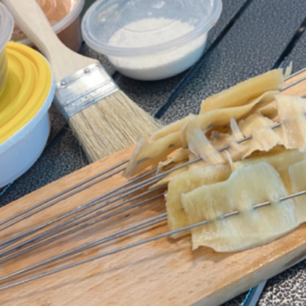 烤牛板筋10串（高压锅压熟板筋口感Q弹）