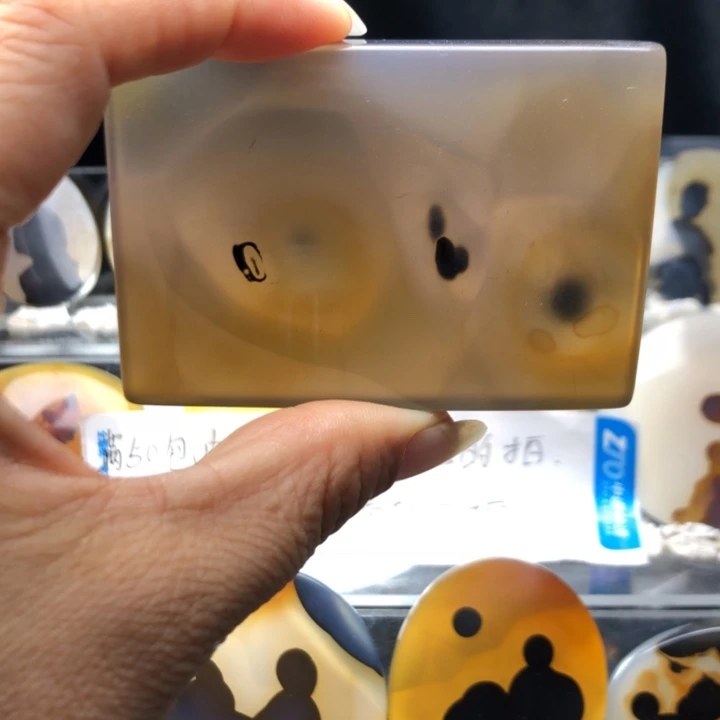 合金玛瑙/玉髓珠宝奇石128