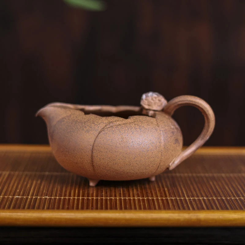 【非遗甄选】老岩泥-灰念-忆莲公杯-150CC（灰念0344）