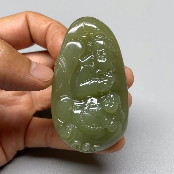 吊坠(不含链)未镶嵌和田玉1****8