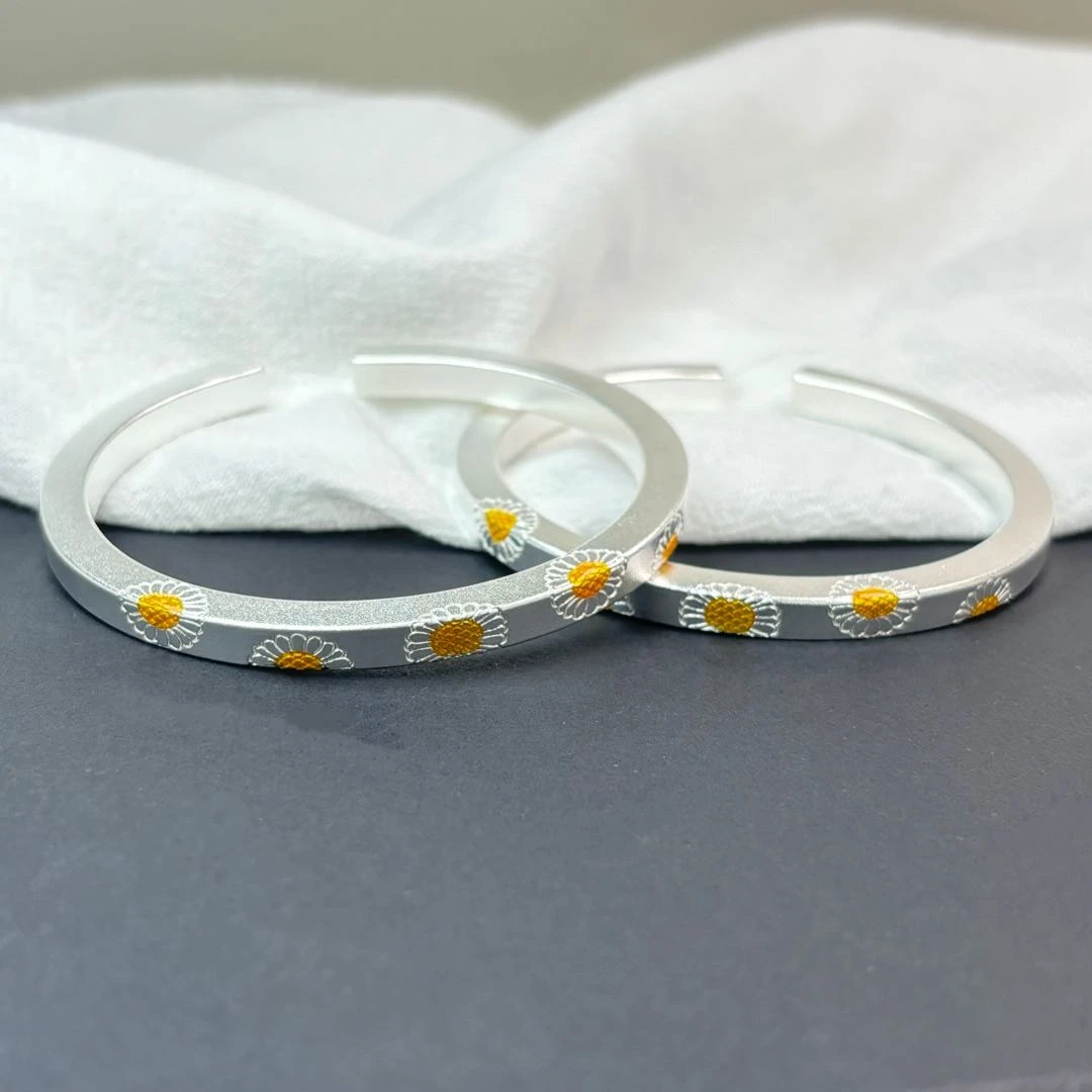 足银银制品 【星浩好物】足银手镯QT01G389【多样性发一件】