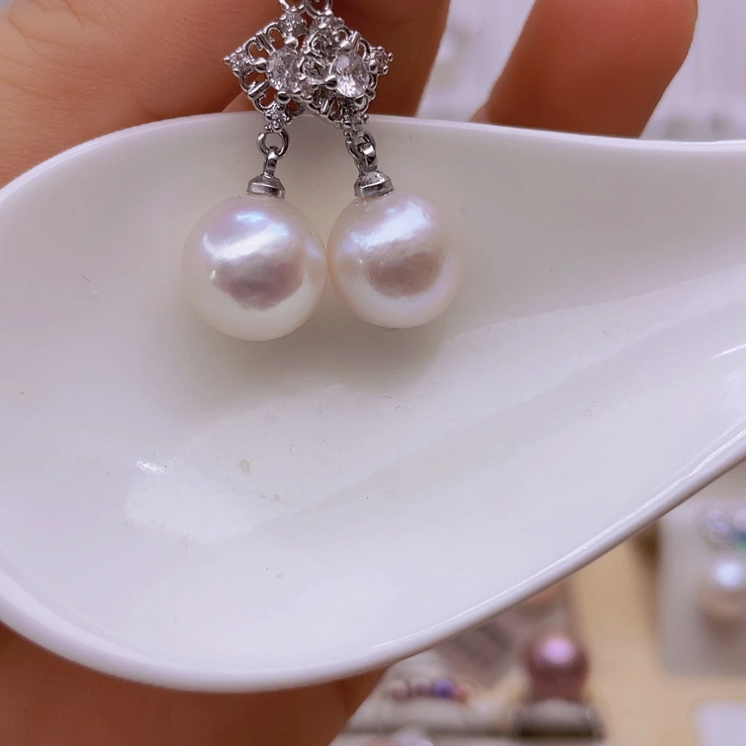 耳饰未镶嵌淡水珍珠