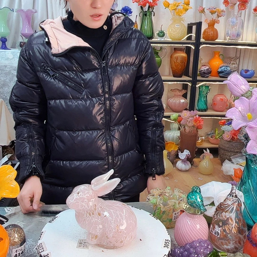 大兔不完美福利家悦琉璃工艺品