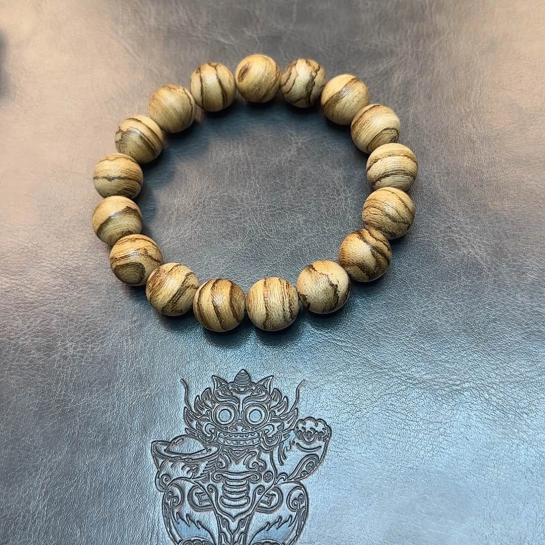 低***匪手串沉香CLX1030，正区达拉干虎斑单圈