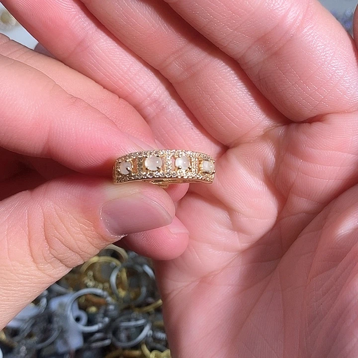 翡翠未镶嵌戒指翡翠首饰未镶嵌戒指36