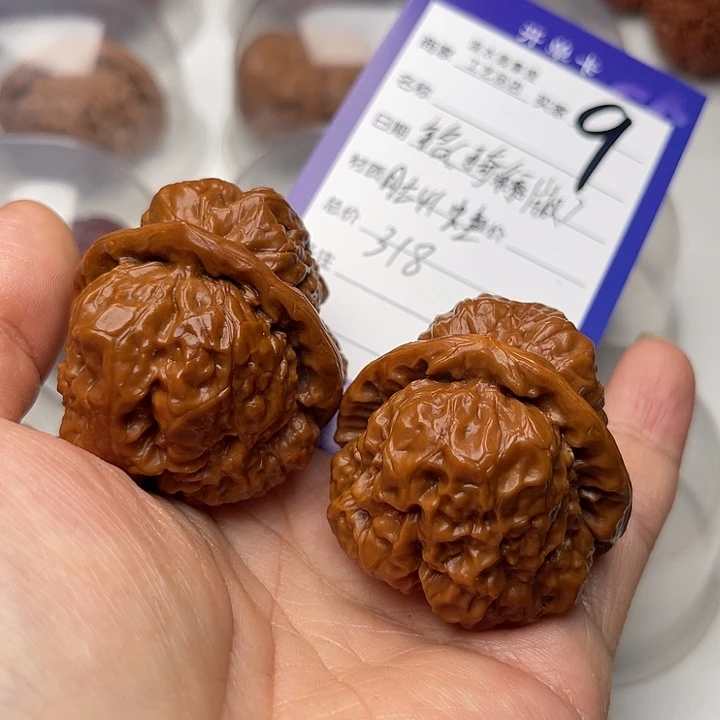 文玩核桃把件銘****翻天印