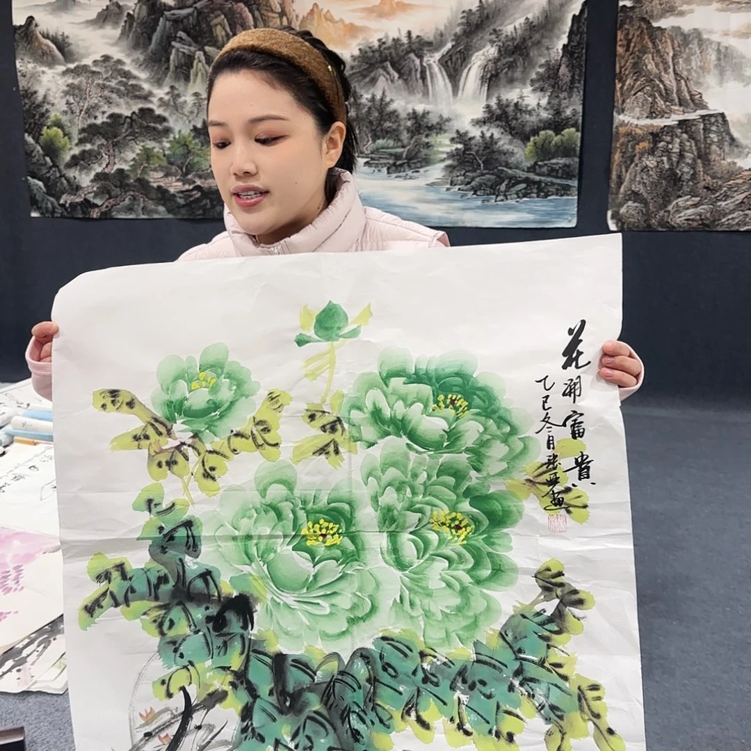 国画超级好看的一幅国画作品