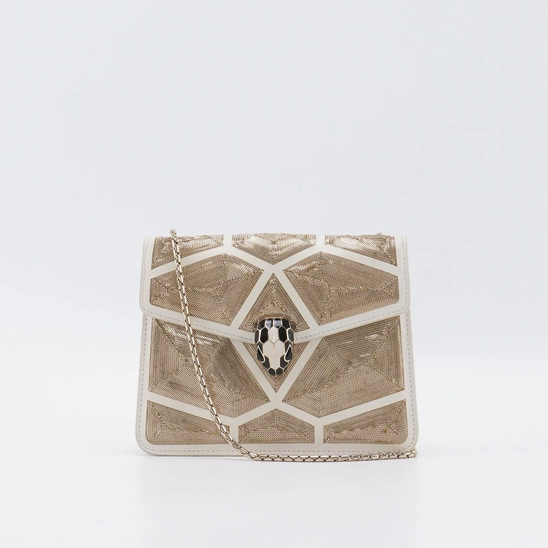 95新 BVLGARI/宝格丽 【白菜】serpenti Forever链条包BGA800400062