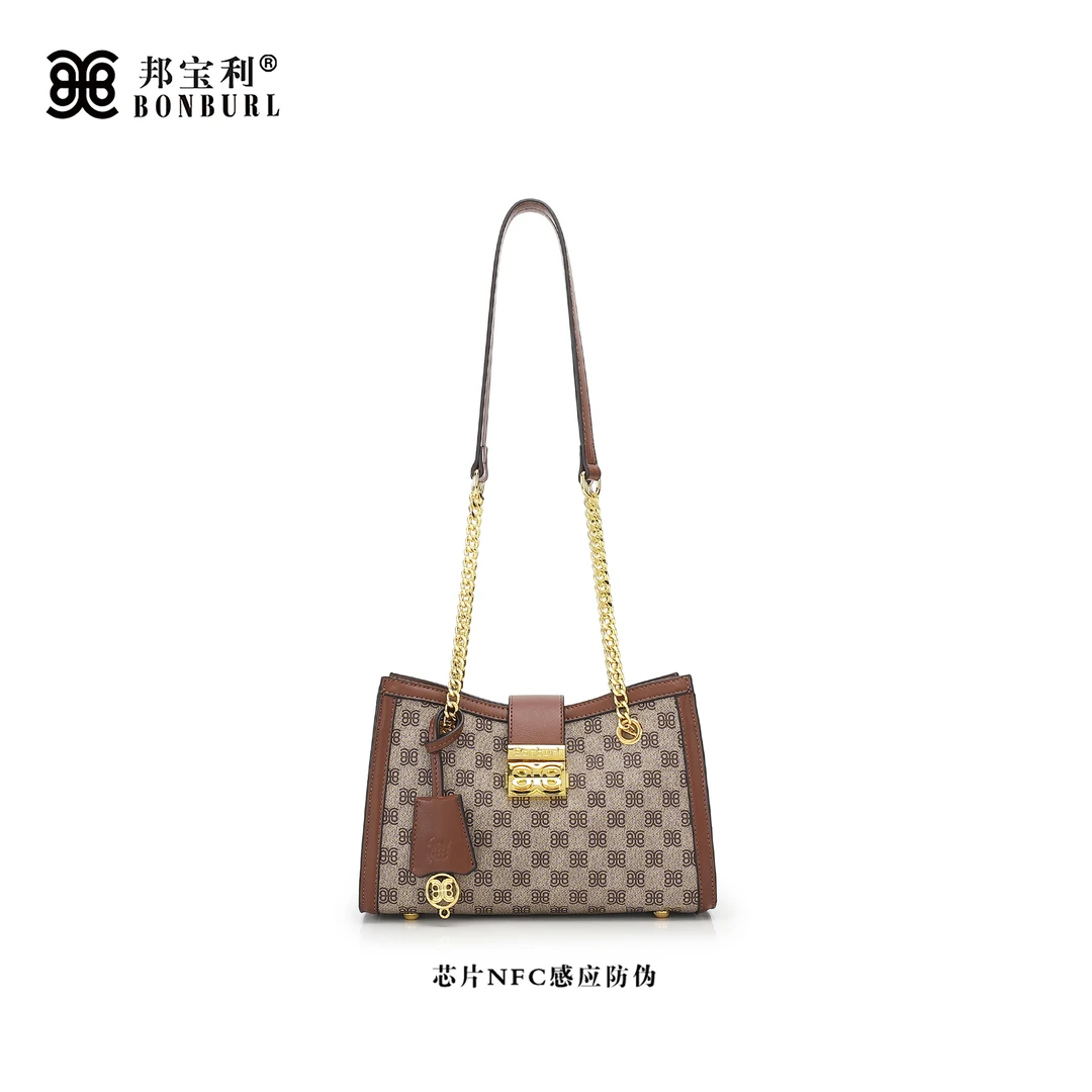 【宠粉专属】bonburl/邦宝利百搭老花经典手提单肩斜跨包BB25226