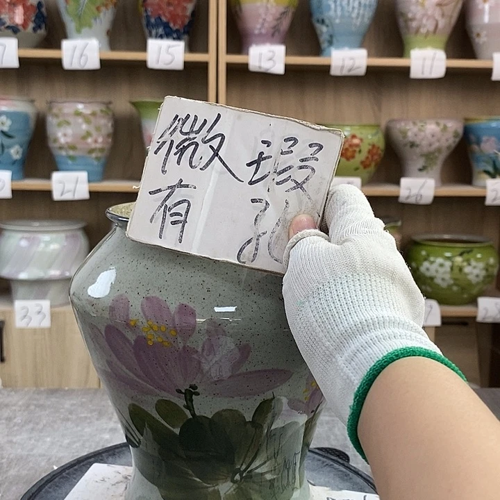 罐12xc景德镇陶瓷花盆