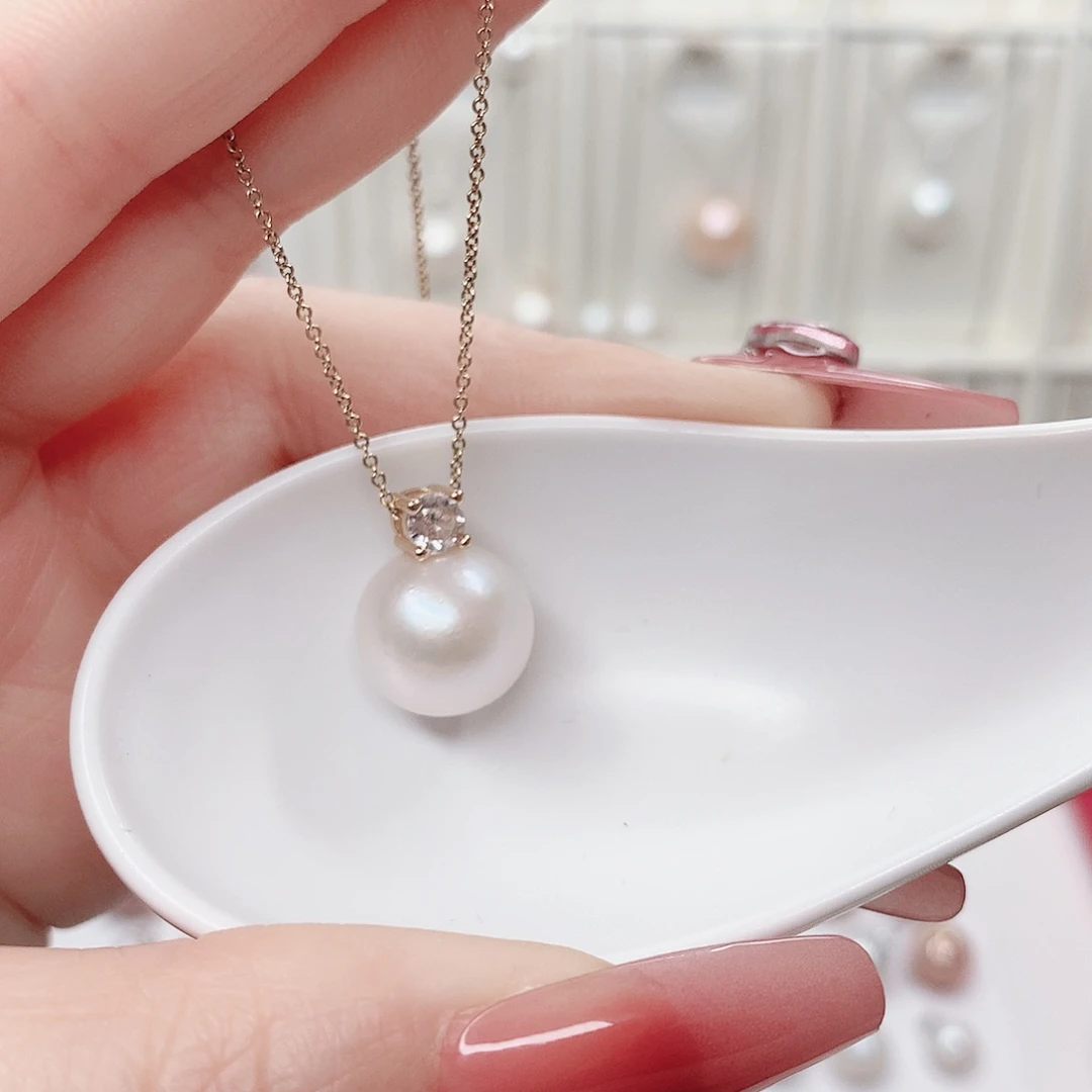 淡水珍珠合金吊坠(赠链)